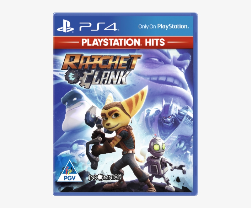 Ratchet And Clank Play Station 4 Hits - Ratchet And Clank Playstation Hits, transparent png #7999035
