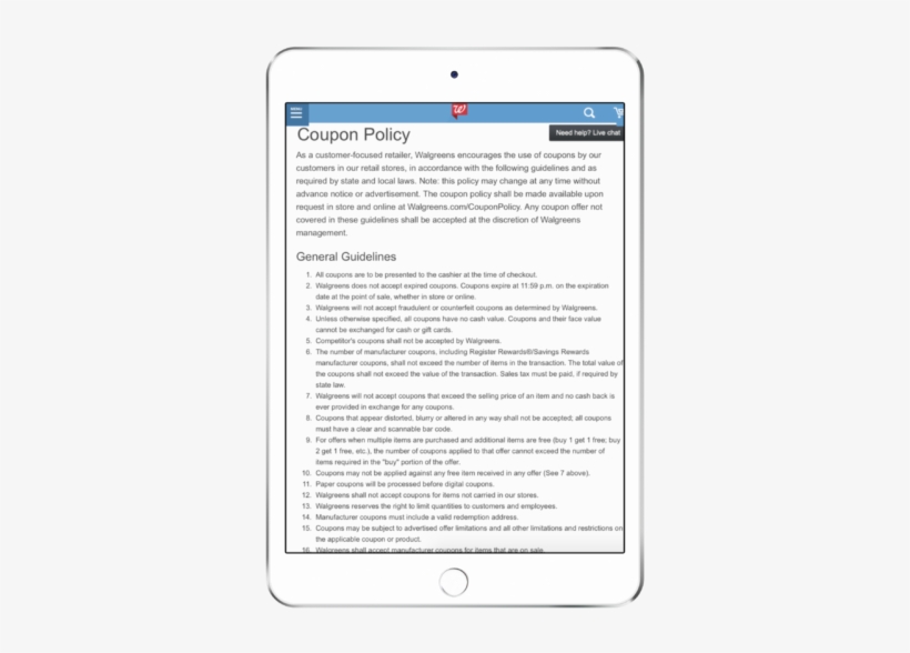 Walgreens Coupon Policy Faqs - E-book Readers, transparent png #7999193