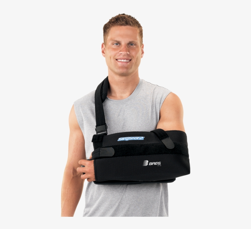 Slingshot® 2 Shoulder Brace - After Shoulder Surgery Brace, transparent png #7999464