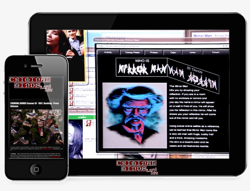 Criminal Minds Season - Mirror Man Criminal Minds, transparent png #7999852
