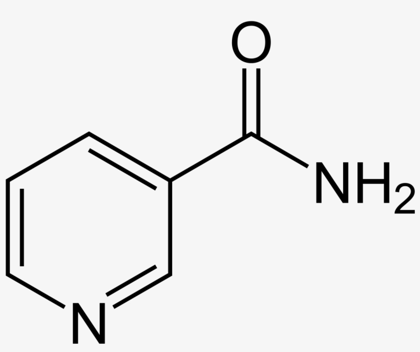 Nicotinamide Structure, transparent png #7999987