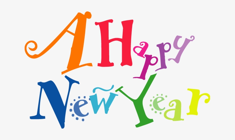 Happy New Year - 10in X 3in Happy New Year Magnet Car Door Magnetic, transparent png #80377