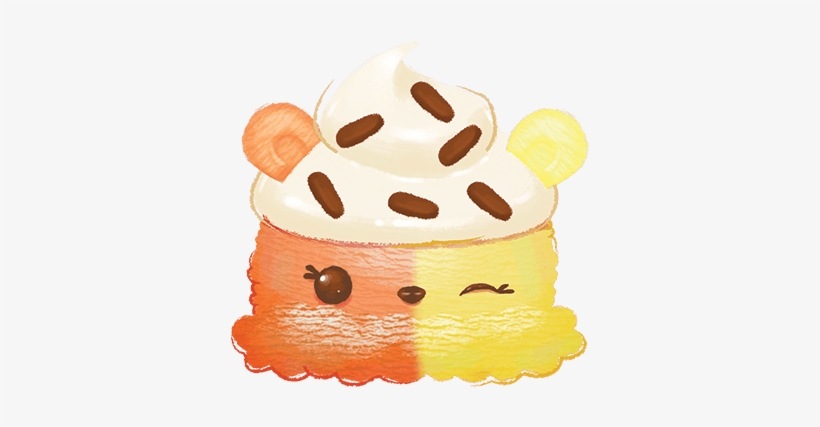 M-002 Ice Cream Num Autumn Cream - Birthday Cake, transparent png #80425