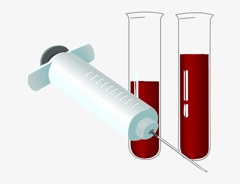 Tube, Syringe, Laboratory, Blood, Test, Tubes - Bloodborne Pathogens And Needlestick Prevention Poster, transparent png #80453