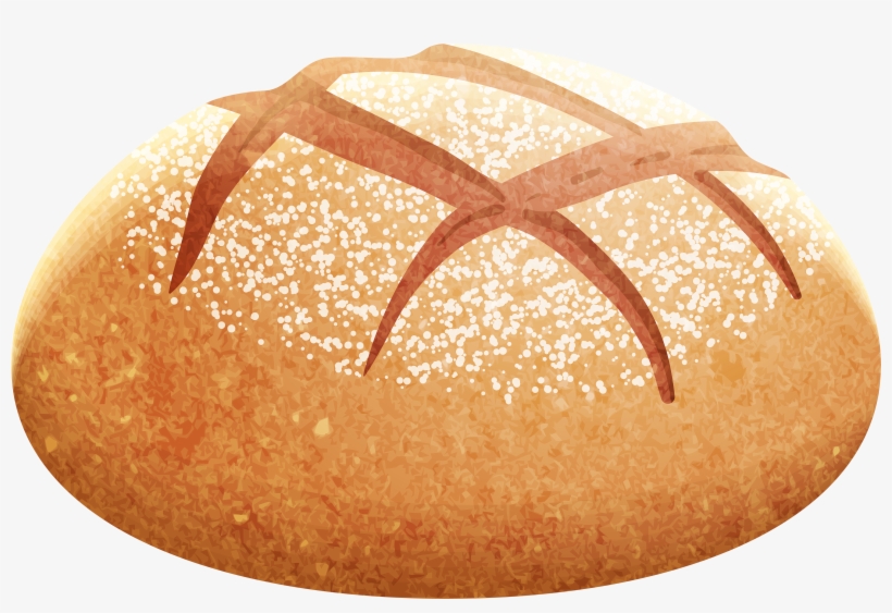 Artisan Bread Png Clip Art - Bread Clipart, transparent png #80586