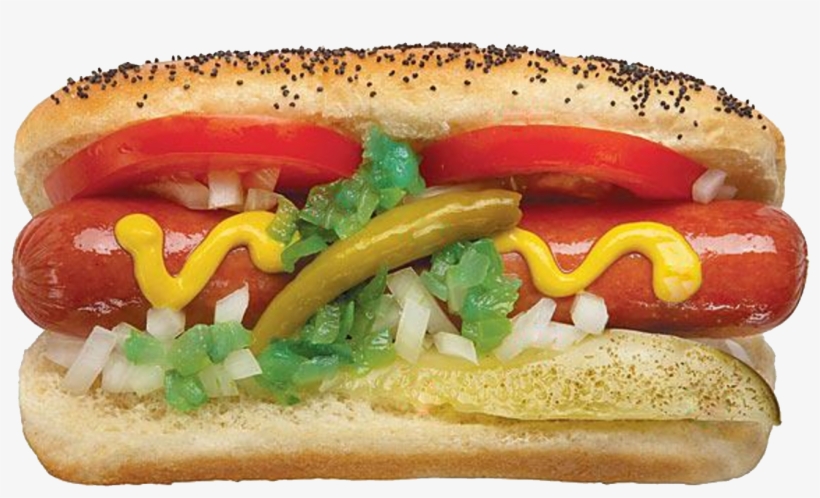 Hot Dog Png Image - Chicago Hot Dog Png, transparent png #80768