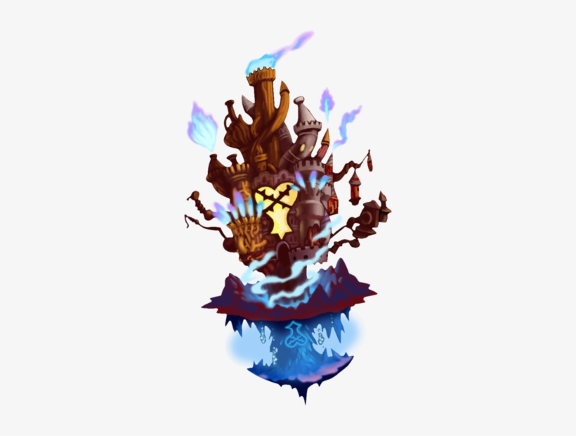 Hollow Bastion Kh - Kingdom Hearts Hollow Bastion World, transparent png #80857