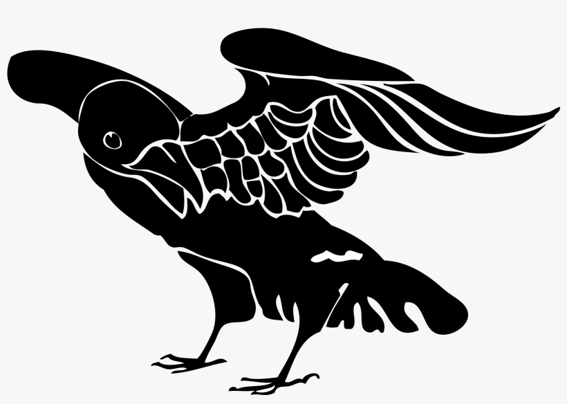 Black Crow Clip Art At Clker Pot Meaning In Hindi Free Transparent