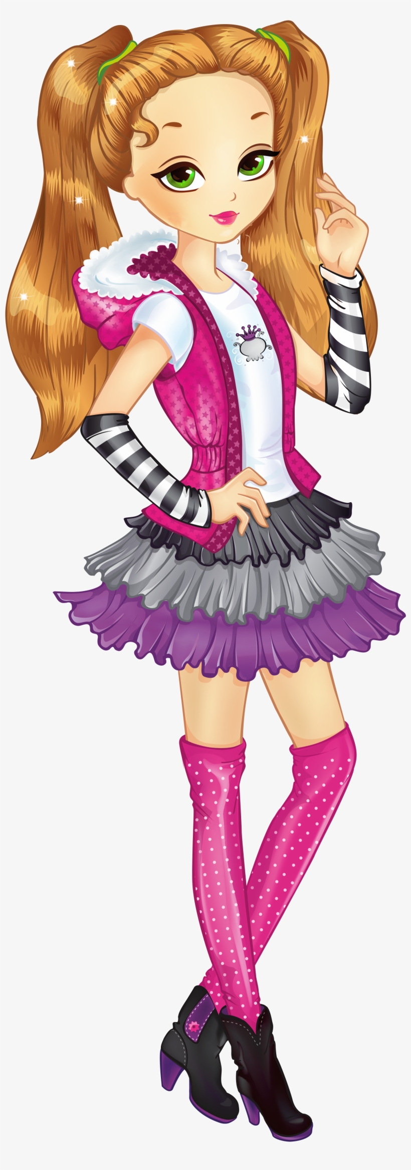 Cartoon Picture For Girl, transparent png #81018
