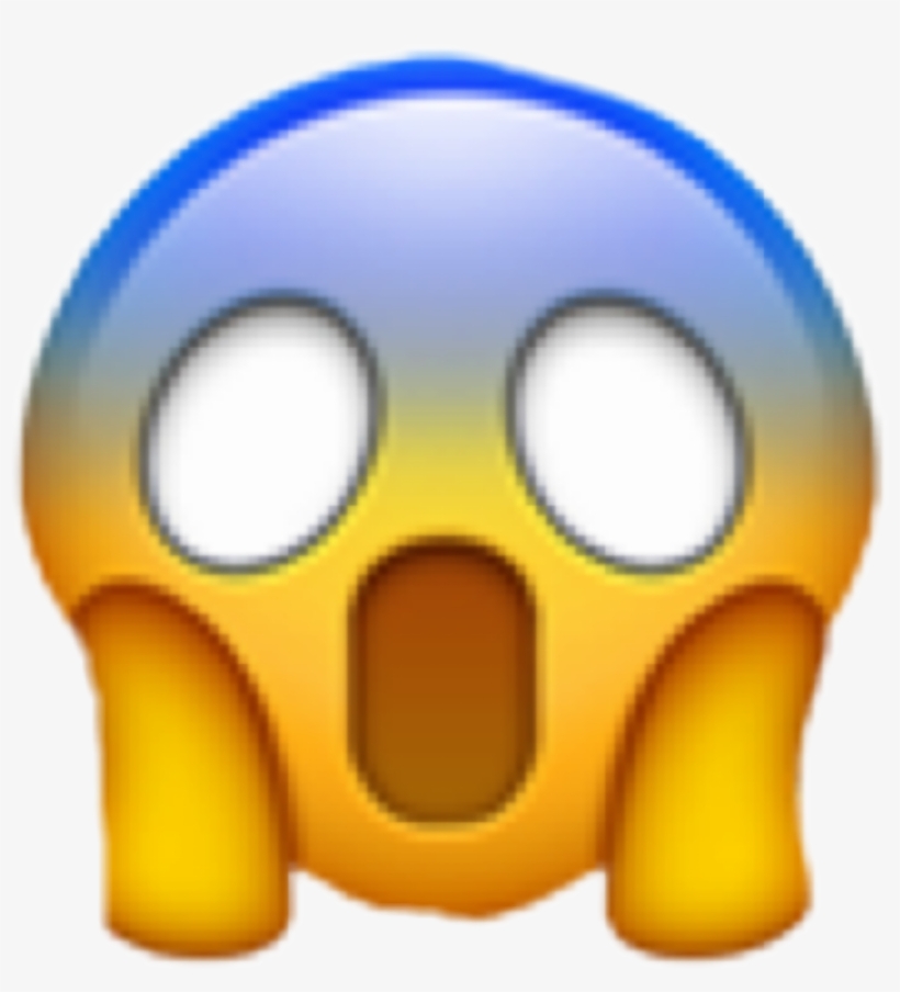 Shocked Emoji Wow Omg Freetoedit - Transparent Background Gasp Emoji, transparent png #81019