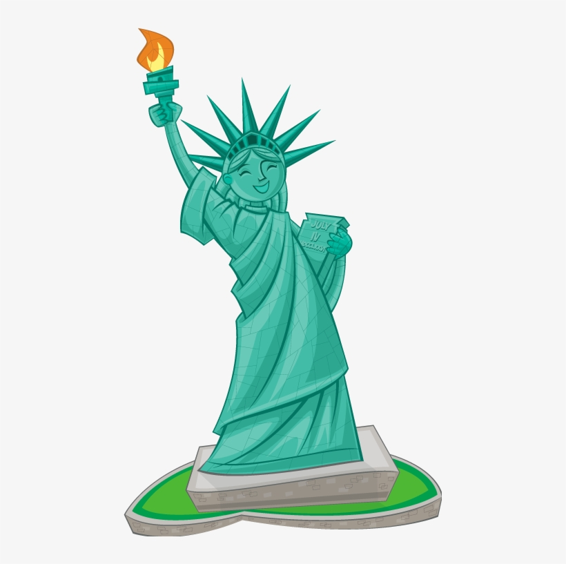 Statue Clip Art - Statue Of Liberty Clip Art, transparent png #81228