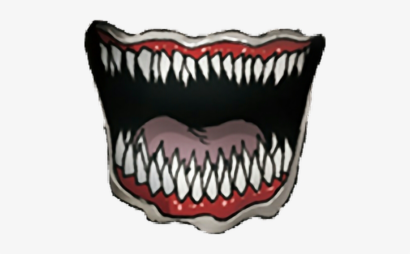 Scary Mouth Png Vector Freeuse Download - Creepy Mouth Png, transparent png #81347