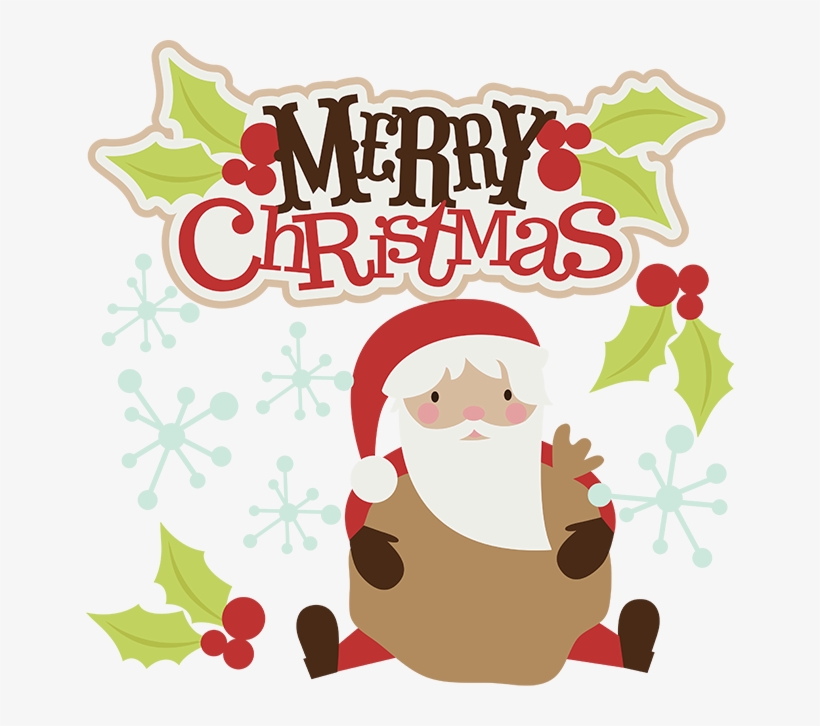 Merry Christmas Words Free Kid Merry Christmas Clipart - Christmas Clipart, transparent png #81373