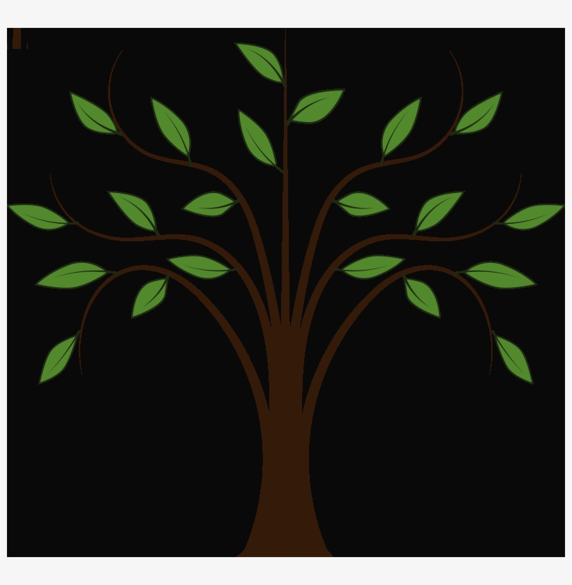 Transparent Tree Clipart Dark Background, transparent png #81443