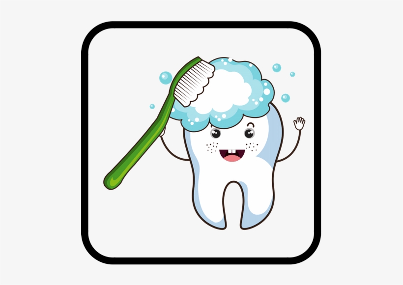 Brush Teeth Png - Cepillo De Dientes Animado, transparent png #81596