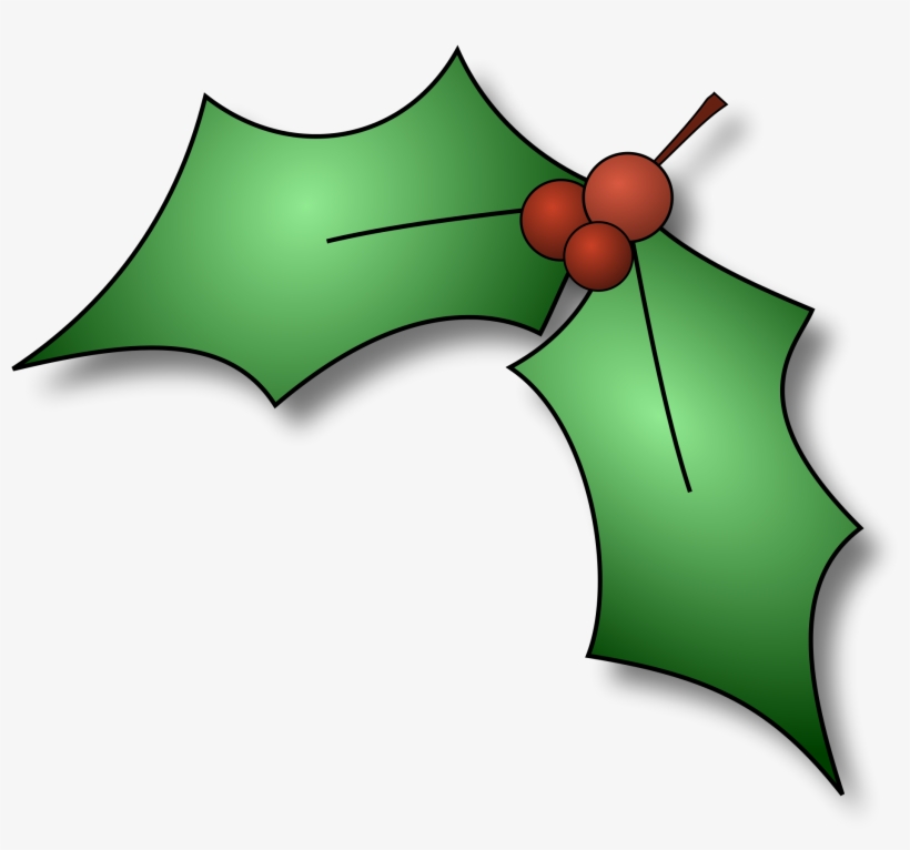 Open - Holly Leaves, transparent png #81948