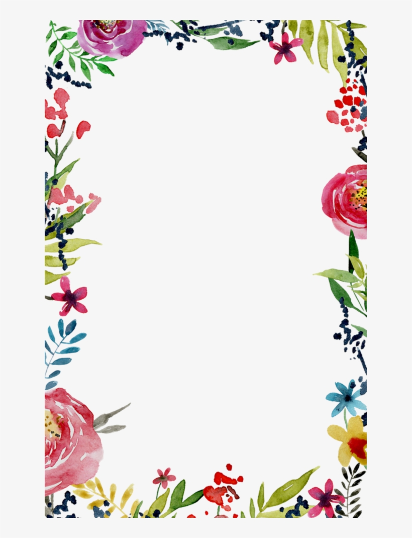 Inspirational Gallery Of Flower Borders - Flowers Frame, transparent png #81950