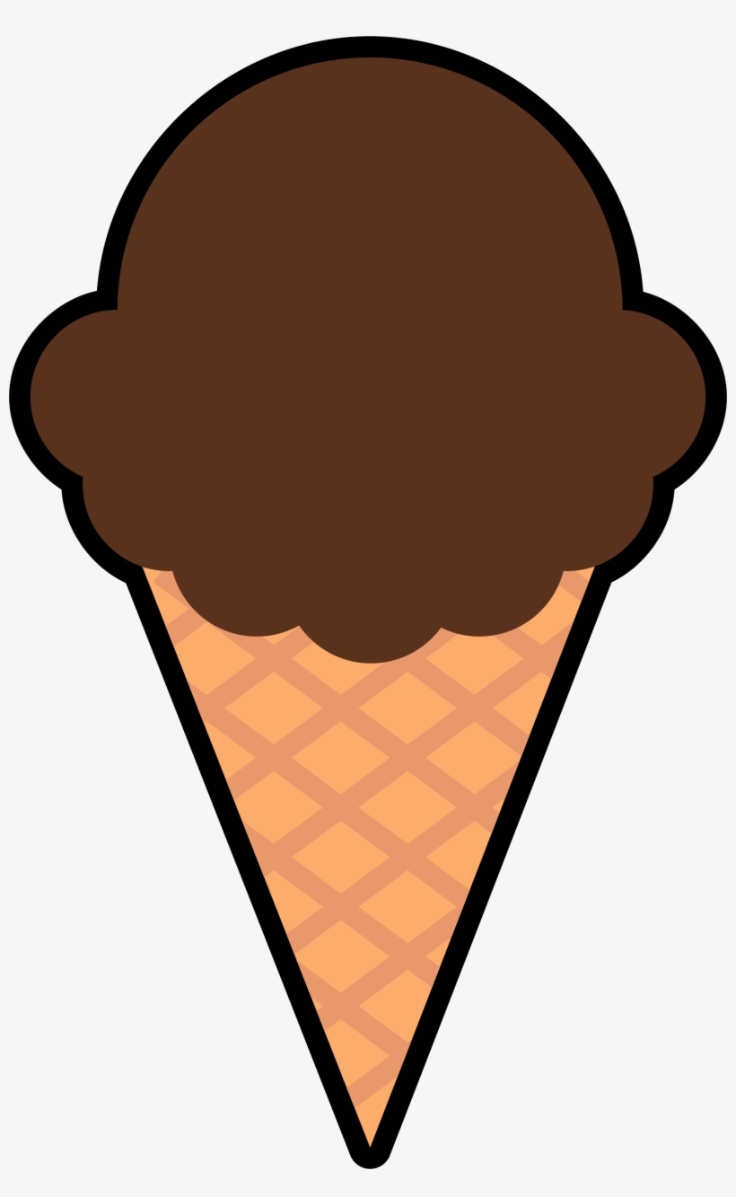 Chocolate Ice Cream Cone Png Clipart Picture\u200b - Chocolate Ice Cream Cone Clip Art, transparent png #82047