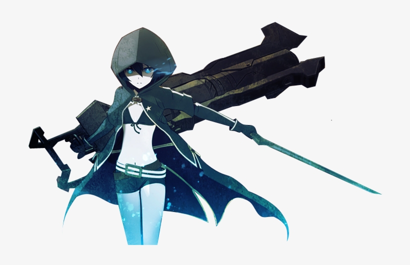 Black Rock Shooter Render By Sn Xiii-d4osuqi - Black Rock Shooter Png, transparent png #82123