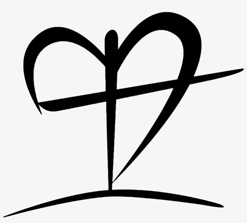 Heart And Cross Png - Heart And Cross Transparent, transparent png #82231