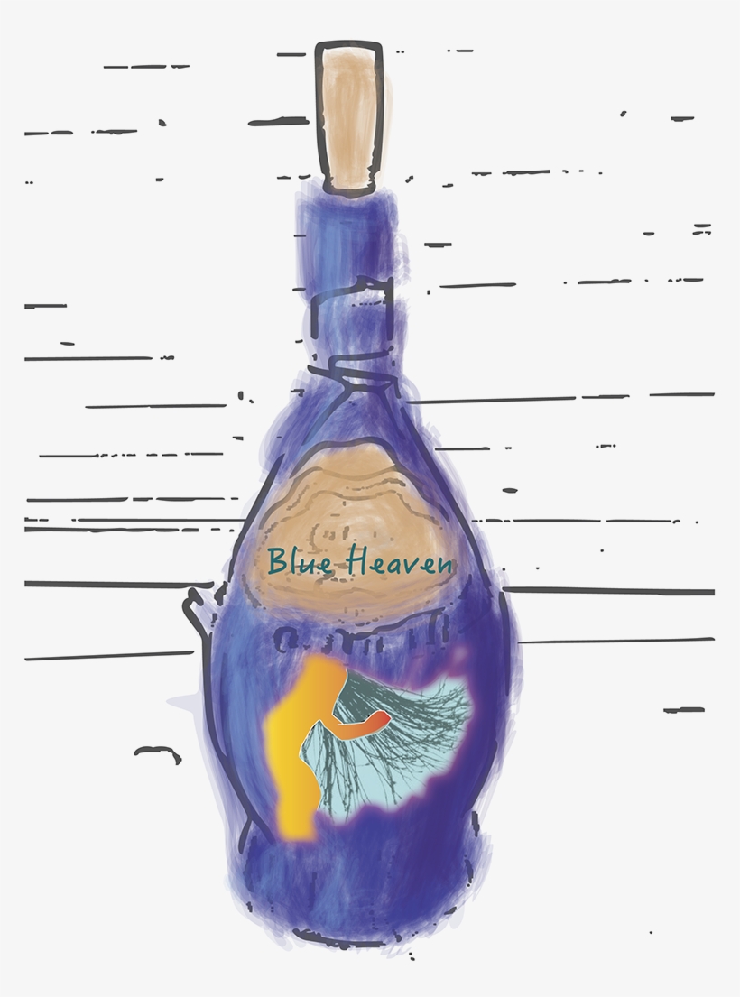 Glass Bottle, transparent png #82498