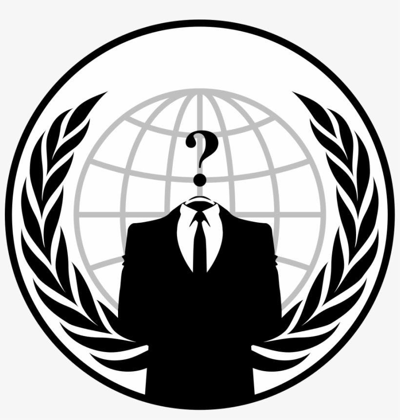 Anonymous - Anonymous Logo, transparent png #82525