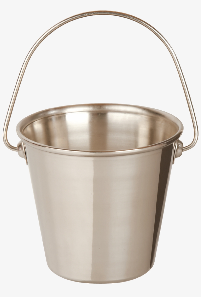 Metal Bucket Png Image - Steel Bucket Png, transparent png #82609