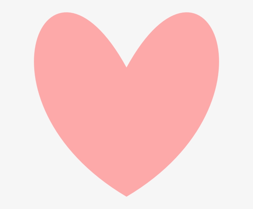 Watercolor Heart Clipart - Pink Heart Vector Png, transparent png #82701