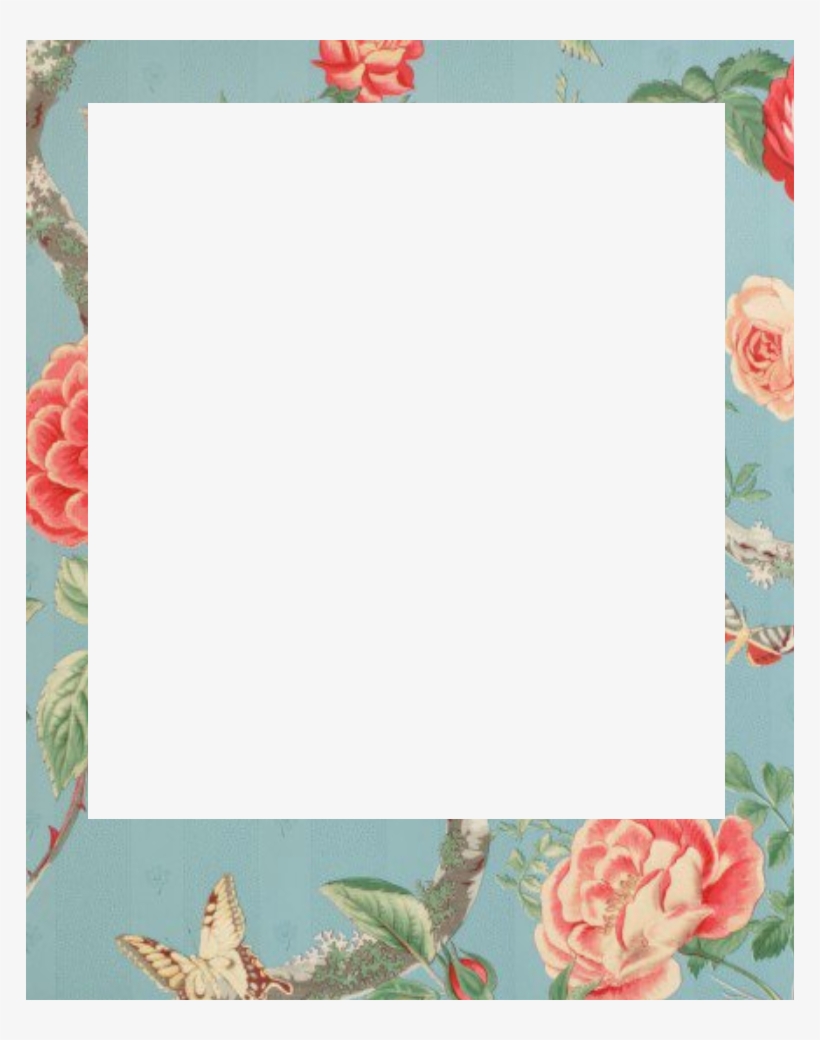 135 Digital Polaroid Frames Polaroid Frame Png, Polaroid - Blue Mountain Wallcoverings Blue Mountain Butterfly, transparent png #82992