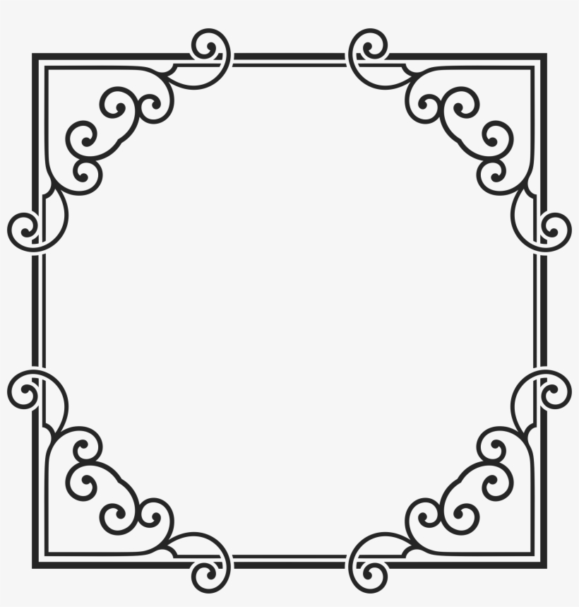 This Free Icons Png Design Of Cyberscooty Floral Border, transparent png #83421