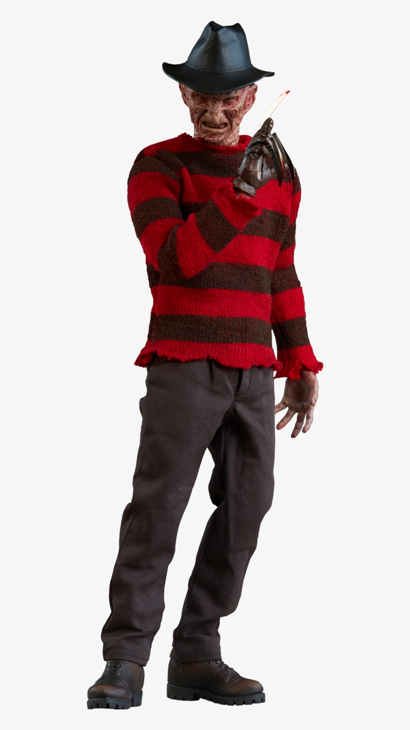 Freddy Krueger Sixth Scale Figure - Freddy Krueger Figure Png, transparent png #83525