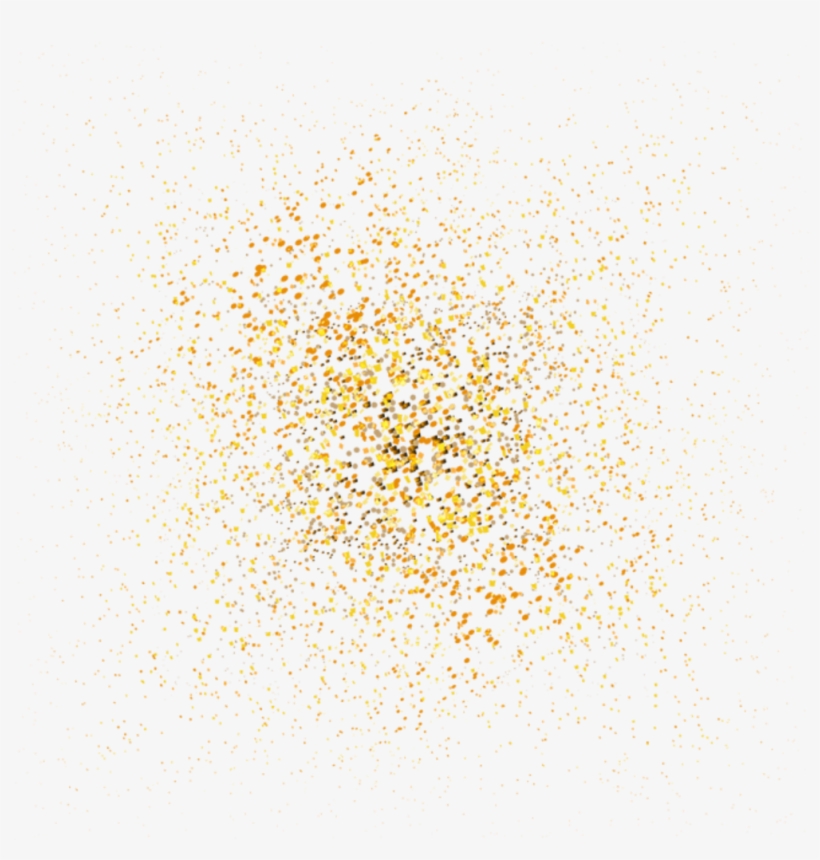 Gold Glitter Png, transparent png #83972