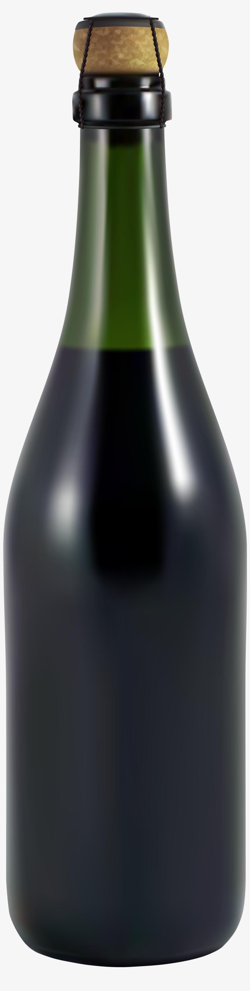 Bottle Of Champagne Png Clip Art, transparent png #84021