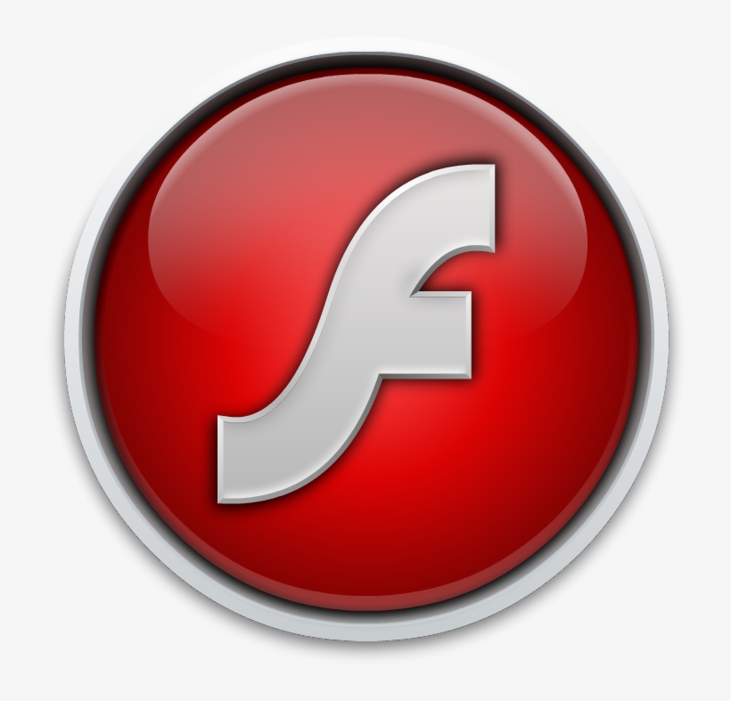 Adobe Flash Logo Icon Png Image - Flash Player Png, transparent png #84022