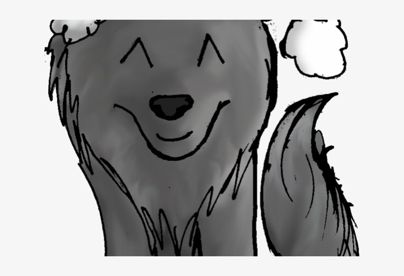 Wolf Clipart Christmas - Dog, transparent png #84045