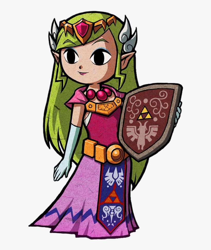 Members - Legend Of Zelda Minish Cap Zelda, transparent png #84299