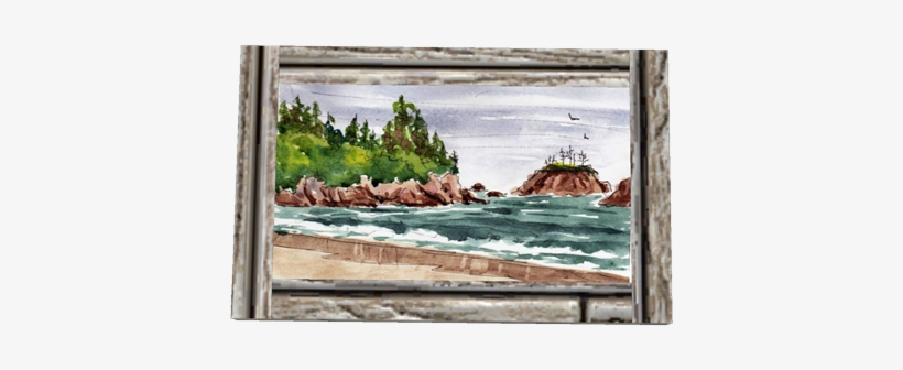 Outdoor Watercolor Sketch - Watercolor Painting, transparent png #84317