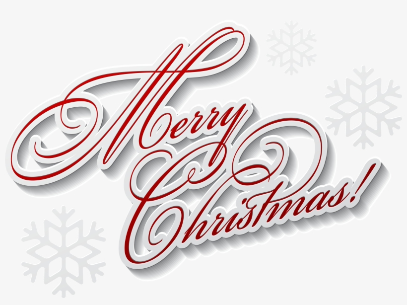 Merry Christmas Text Png, transparent png #84363