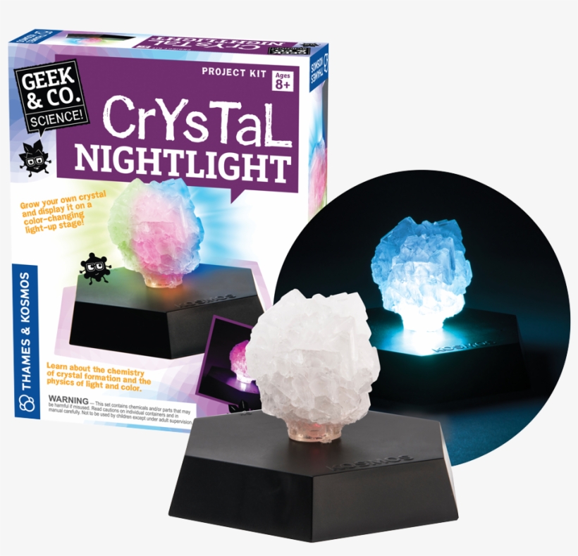 Thames & Kosmos Crystal Nightlight - Thames & Kosmos Crystal Nightlight, transparent png #84366