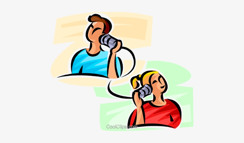 People Talking On The Telephone Royalty Free Vector - Pessoas Falando Ao Telefone, transparent png #84436