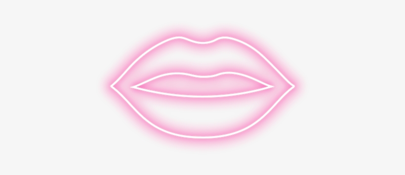 Neon Emoji Library - Lip Liner, transparent png #84583
