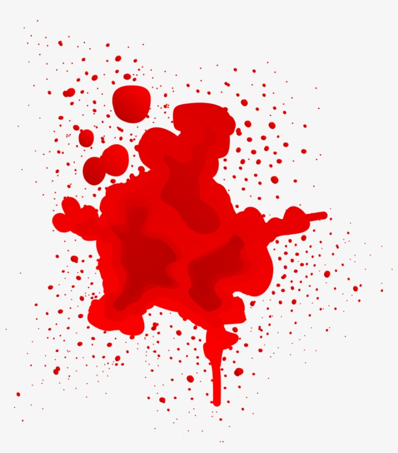 Halloween Vector Free Png Blood Splash - Blood In Stool From Hemorrhoids, transparent png #84811