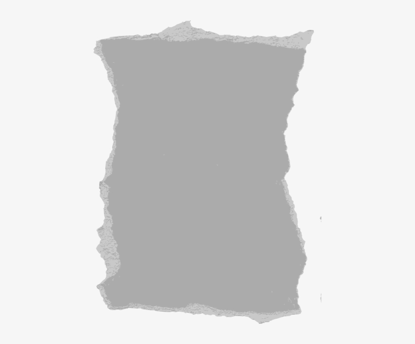 Grey Ripped Paper Png, transparent png #85029