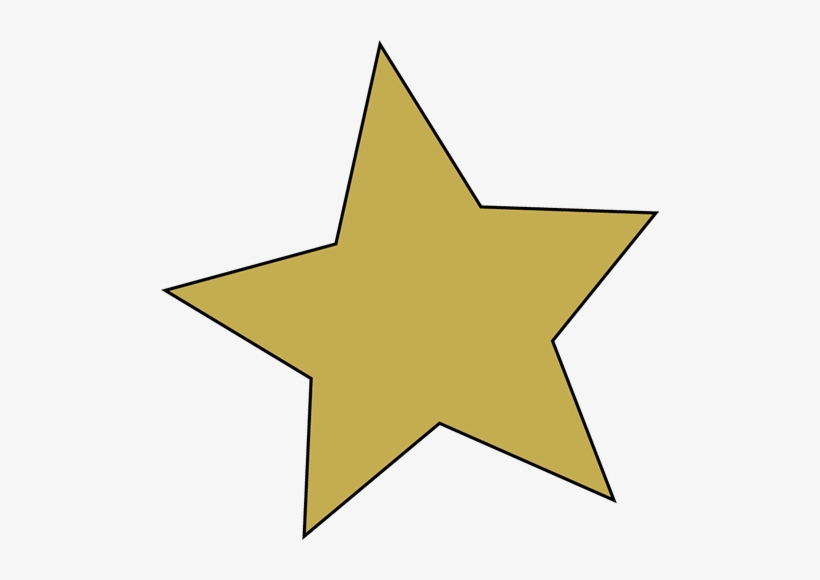 Gold Star Clip Art Image - Gold Star Clip Art, transparent png #85106