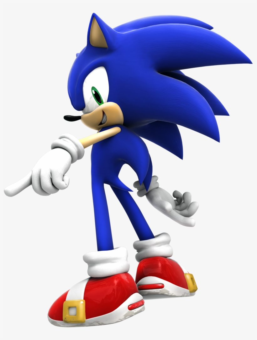 Sonic The Hedgehog Png - Sonic The Hedgehog Back, transparent png #85346