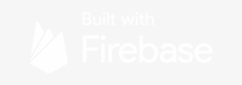Logo - Firebase Logo White, transparent png #85602