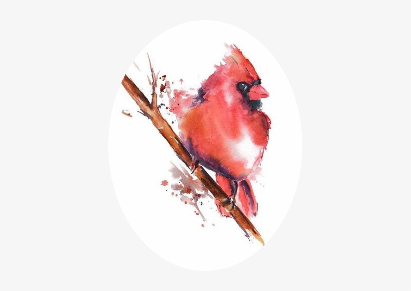 [watercolor Painting] Watercolor Animals, Watercolor - Watercolor Cardinal Art, transparent png #85670