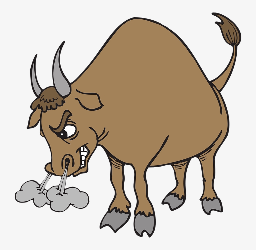 Angry Bull Png Transparent Angry Bull - Bull Clipart, transparent png #85671