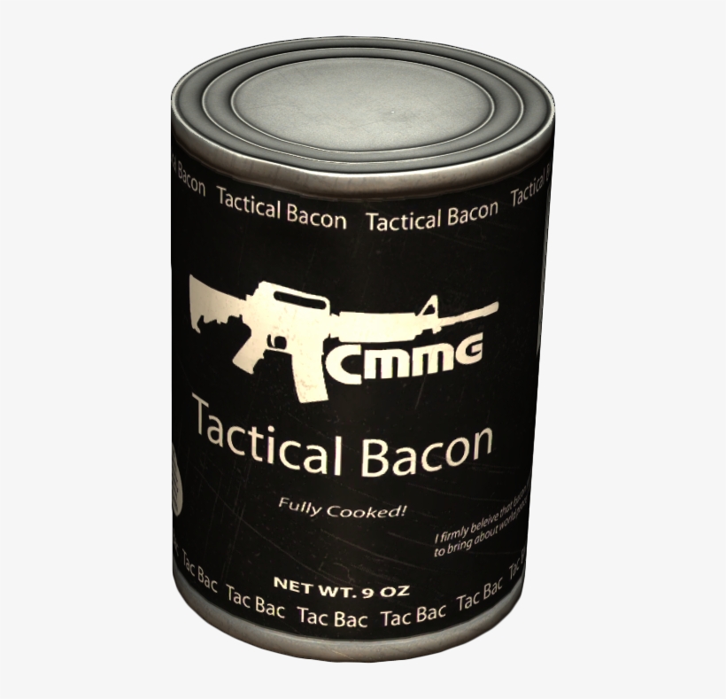 Can Of Tactical Bacon Cmmg Tactical Bacon Free Transparent PNG