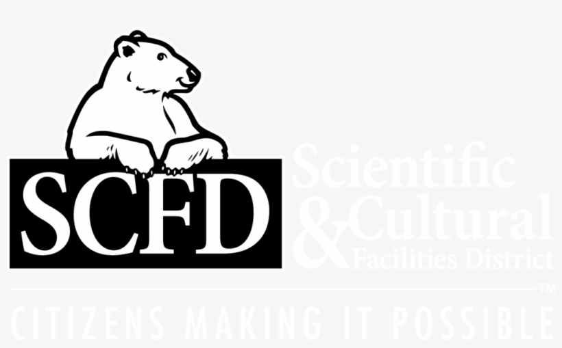 Scfd Logo B Rev H - Scientific And Cultural Facilities District, transparent png #85815